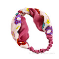 Bandons floraux de style vacances accessoires de cheveux doubles